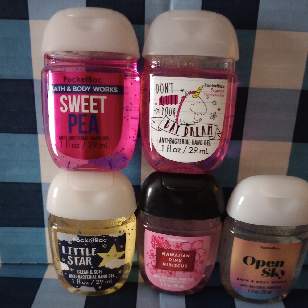 Pocket Bac Set (5) ~ Bath & Body Works